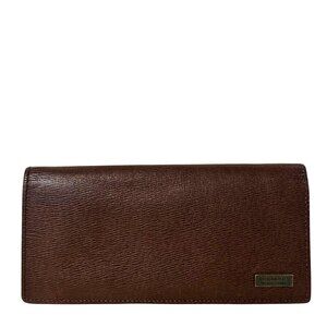 Burberry Black Label Bi-Fold Flap Long Wallet